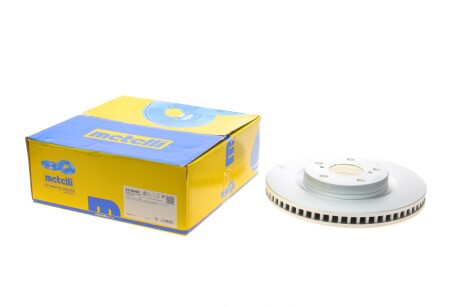 Диск гальмівний (передній) Toyota Rav4 2.0-2.2 06- (296x28) (з покр.) (вентильований) UA63 Metelli 23-0946C