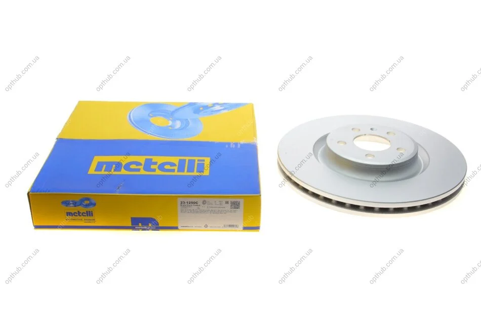 Диск гальмівний (передній) Audi A4/A6 07- (345х30) METELLI UA63 Metelli 23-1250C (фото 1)
