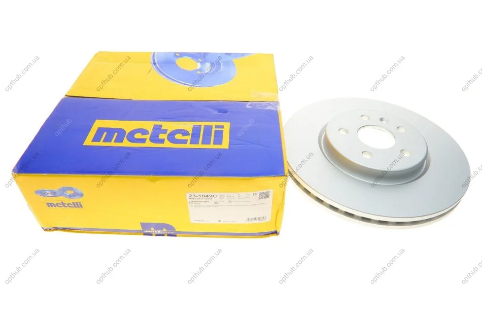 Диск гальмивний (передний) Opel Astra K 15- (300x26) R16 METELLI (opt-om) Metelli 23-1849C (фото 1)
