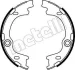 Комплект гальмівних колодок (барабанних) Metelli 53-0185 (фото 1)