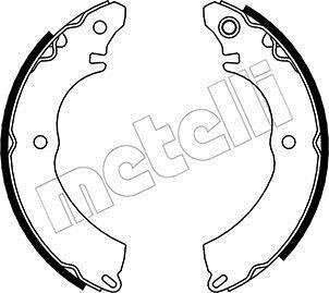 Гальмівні колодки барабані Metelli 53-0263