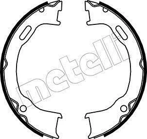 Комплект гальмівних колодок (барабанних)).) Metelli 53-0364 (фото 1)