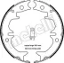 Комплект гальмівних колодок (барабанних) Metelli 53-0442 (фото 1)