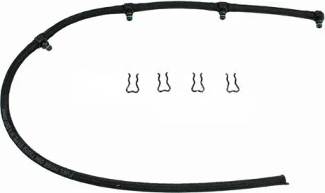 Шланг топливный MERCEDES-BENZ E-CLASS (W211) - E 220 CDI (211.006) (03.2002 - 12.2008) METZGER 0840006