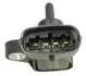 Датчик давления, впускной газопровод HYUNDAI SONATA V (NF) - 2.0 VVTI GLS METZGER 0906357 (фото 2)