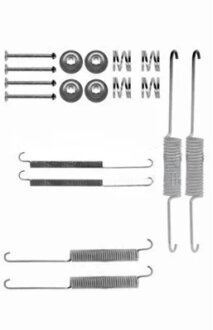 Монтажний к-кт гальмівних колодок ISUZU OPEL 87-02 -ua METZGER 105-0758