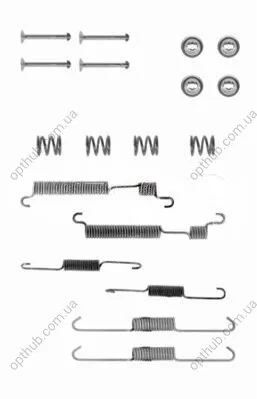 Монтажний к-кт гальмівних колодок HYUNDAI ACCENT -ua METZGER 105-0770 (фото 1)