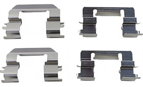 Монтажний к-кт гальмівних колодок METZGER 109-0014