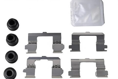 Монтажний к-кт гальмівних колодок METZGER 109-0048