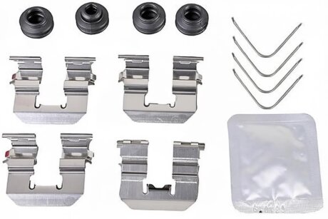 Монтажний к-кт гальмівних колодок KIA STINGER(CK) 17- -ua METZGER 109-0068