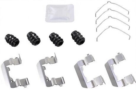 Монтажный к-кт тормозных колодок METZGER 109-0103