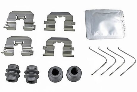 Монтажний к-кт гальмівних колодок METZGER 109-0117