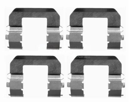 Монтажний к-кт гальмівних колодок METZGER 109-1617