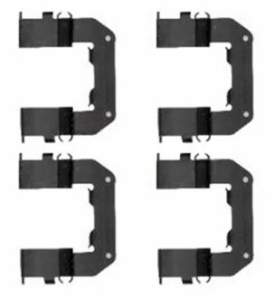 Монтажний к-кт гальмівних колодок HYUNDAI GRANDEUR; SONATA -ua METZGER 109-1767