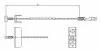 Трос ручного тормоза NISSAN PRIMASTAR (X83)OPEL VIVARO COMBI (J7)OPEL VIVARO (E7)OPEL VIVARO (F7)REN METZGER 11.6802 (фото 1)