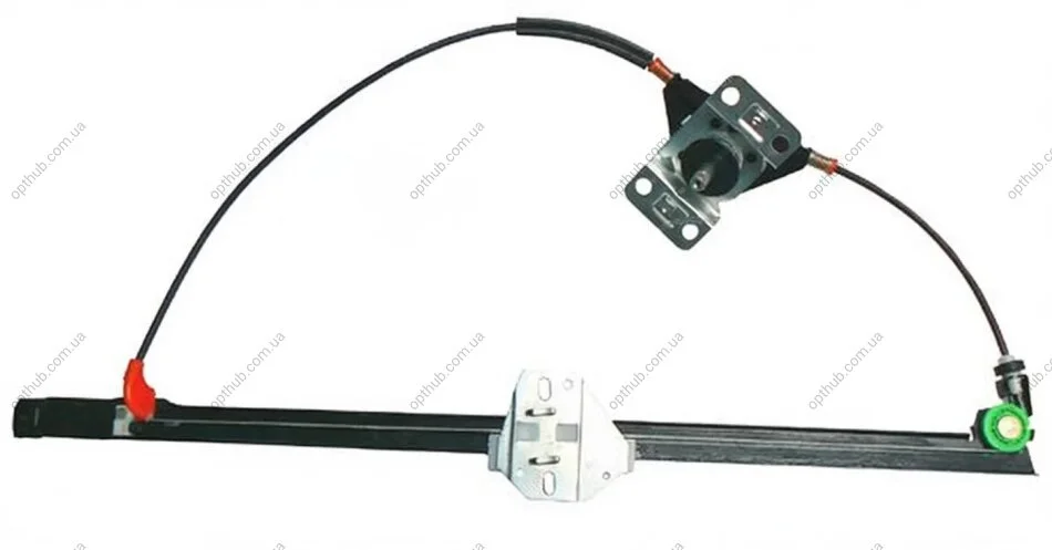 Склопідйомник FRONT LEFT / VW EUROVAN / CARAVELLE IV АВТОБУС (70XB, 70XC, 7DB, 7DW, 7DK), EUROVAN IV Ф -ua METZGER 2160022 (фото 1)