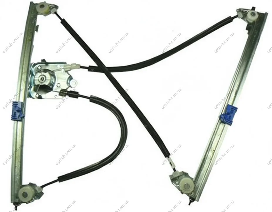 Склопідйомник FRONT LEFT / RENAULT LAGUNA II (BG0/1_), LAGUNA II GRANDTOUR (KG0/1_), LAGUNA II SPORT T -ua METZGER 2160122 (фото 1)