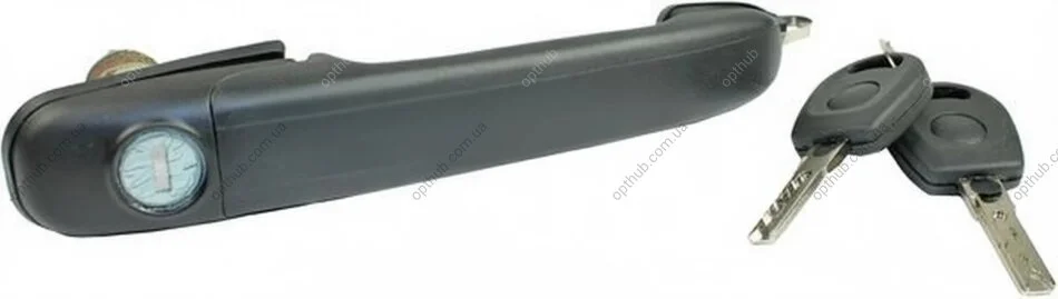 Ручка дверей із замком RIGHT/LEFT / SEAT ALHAMBRA (7V8, 7V9), VW SHARAN (7M8, 7M9, 7M6) -ua METZGER 2310540 (фото 1)