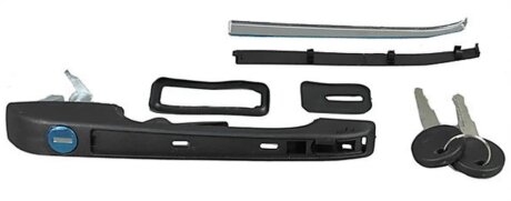 Ручка дверей без замка пластикова FRONT LEFT / VW GOLF II (19E, 1G1), JETTA I (16), JETTA II (19E, 1G2 METZGER 2310597