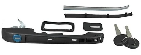 Ручка дверей без замка пластикова FRONT LEFT / VW GOLF II (19E, 1G1), JETTA I (16), JETTA II (19E, 1G2 METZGER 2310597