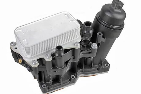 Радіатор масляний з корпусом масляного фільтра (КОРПУС БЕЗ ФІЛЬТРА+РАДІАТОР+ТЕРМОСТАТ) BMW 1 F20-F21 2 -ua METZGER 2370085