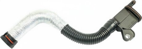 Шланг вентиляции пластиковый с фитингами. VAG METZGER 2380045