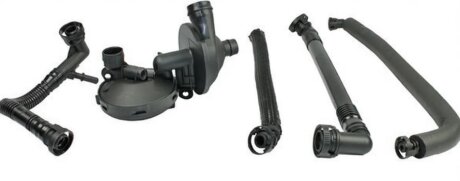 Фільтр очищення картерних газів BMW 3 (E46), 5 (E39, E60), 7 (E65, E66, E67), X3 (E83) - КОМПЛЕКТ З ШЛ -ua METZGER 2385043