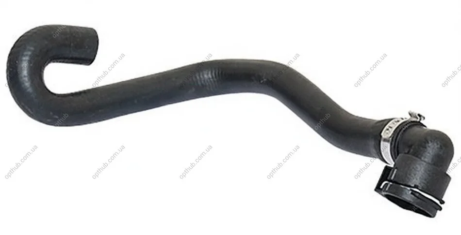 Патрубок системи охолодження гумовий з фітингами FORD -ua METZGER 2420071 (фото 1)