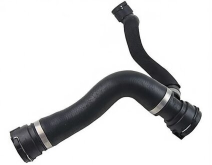 Патрубок системи охолодження гумовий з фітингами BMW X5 XDRIVE 35I 3.0 (N55B30A) 04/2010- (TOP) -ua METZGER 2420551