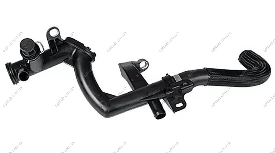 Шланг гумовий CITROEN BERLINGO 1.6 (DV6BTED4) 07/2005- (HEATER HOSE WP MTR) METZGER 2420710 (фото 1)
