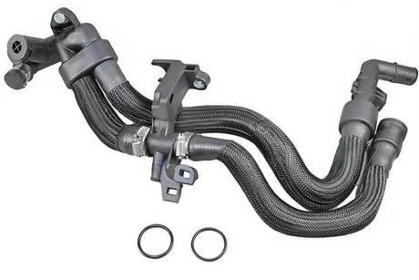 Патрубок охолоджуючої рідини пластиковий CITROEN BERLINGO 1.6 (DV6BTED4) 07/2005- (HEATER HOSE WP MTR) METZGER 2420722