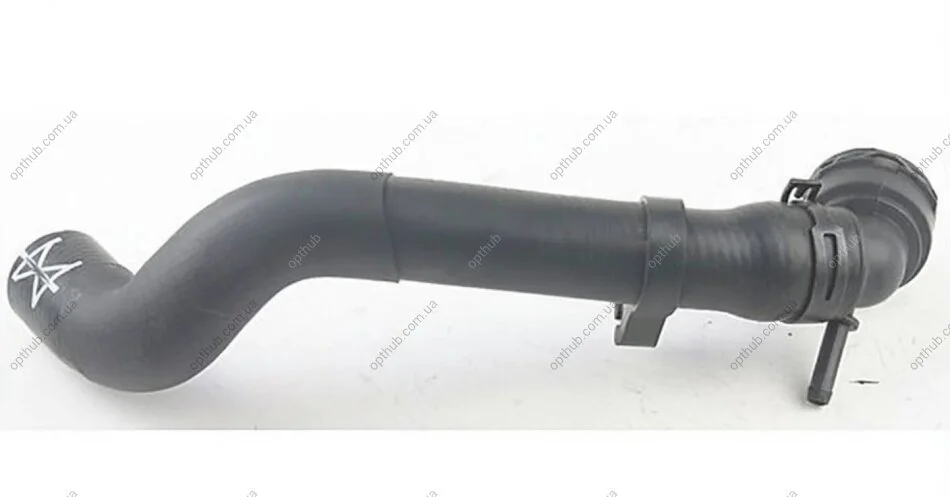 Патрубок системы охлаждения резиновый с фитингами SEAT CORDOBA/IBIZA, SKODA FABIA, VW FOX/POLO METZGER 2420751 (фото 1)