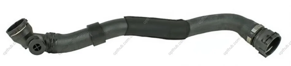 Патрубок системи охолодження гумовий з фітингами VW CC 1.8 (CDAB) 2011/11- (BOT +MANL=HOCO) -ua METZGER 2420761 (фото 1)