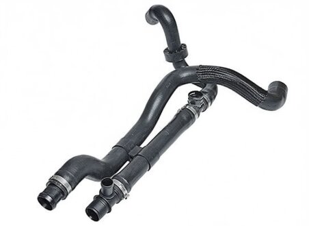 Патрубок системи охолодження гумовий з фітингами METZGER 2420776