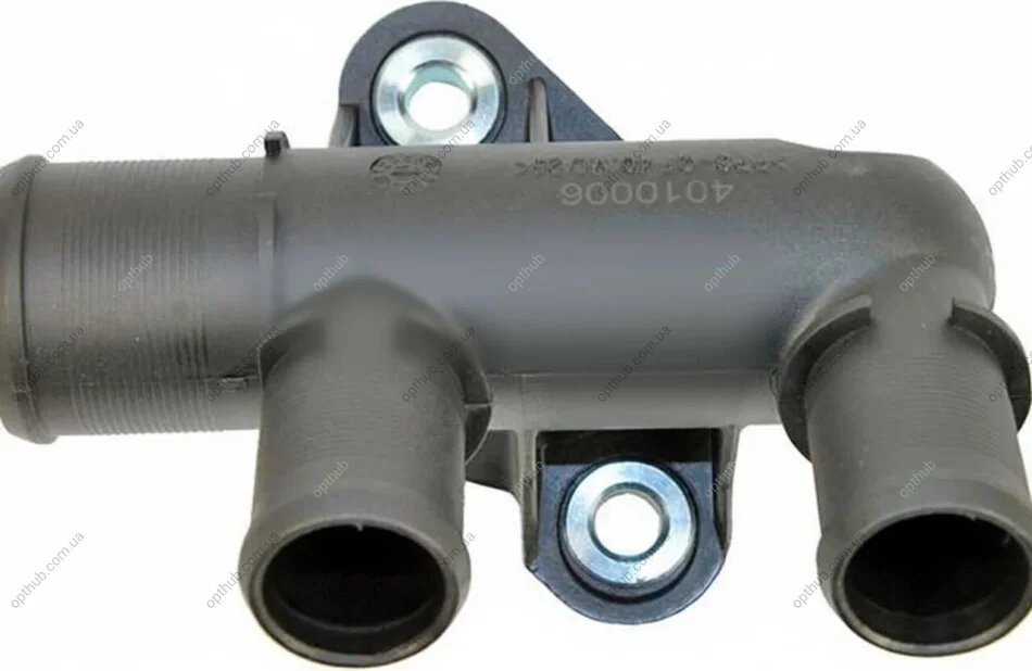 Фланець системи охолодження PEUGEOT 205 1991-1997, 306 1993-1998, 309 1991-1993, 405 1992-1997, 406 19 -ua METZGER 4010006 (фото 1)