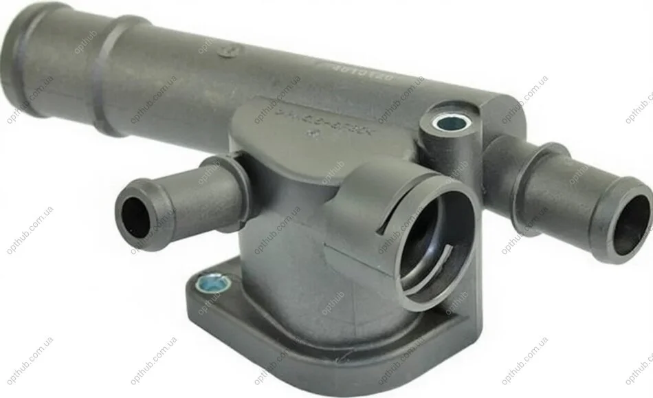 Фланець системи охолодження VOLKSWAGEN BEETLE 2002-2011, BORA 2001-2005, CADDY 2004-2011, GOLF 2007-20 METZGER 4010120 (фото 1)
