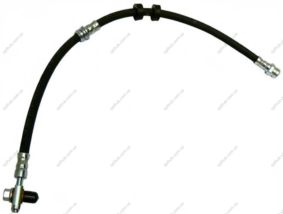 Шланг гальмівний СПЕРЕДУ ЛІВОРУЧ/ПРАВОРУЧ SEAT CORDOBA (6L2) 09/02-11/09,SEAT IBIZA IV (6L1) 02/02-11/ -ua METZGER 4116204 (фото 1)