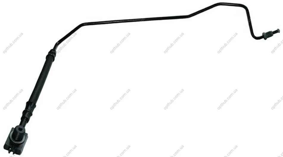 Шланг гальмівний ЗЗАДУ ЛІВОРУЧ SKODA SUPERB I (3U4); AUDI A6 C5 (4B2) 12.2001 - 03.2008 -ua METZGER 4119356 (фото 1)