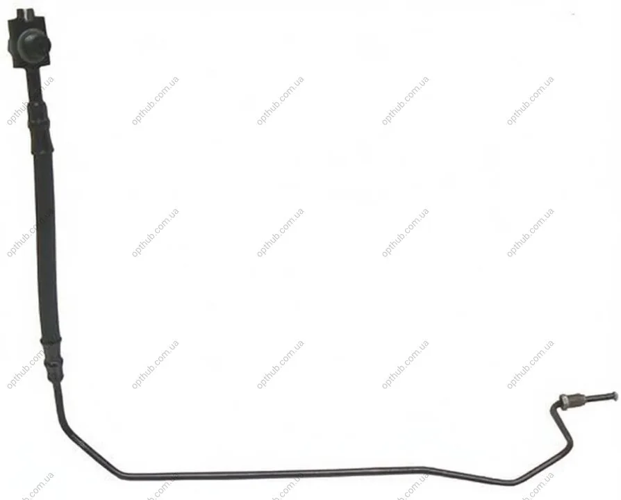 Шланг гальмівний ЗЗАДУ ПРАВОРУЧ SKODA SUPERB I (3U4); AUDI A6 C5 (4B2) 12.2001 - 03.2008 -ua METZGER 4119357 (фото 1)