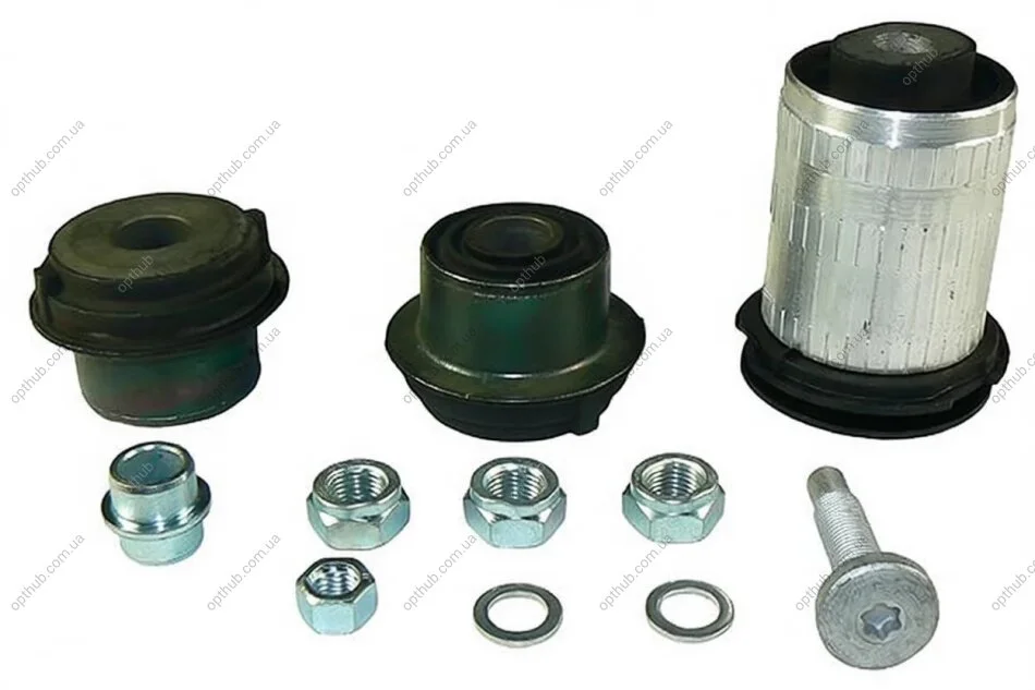 Ремкомплект важеля (сайлентблоки, втулки) MERCEDES W210 1995-2002 FRONT L/R -ua METZGER 52054648 (фото 1)