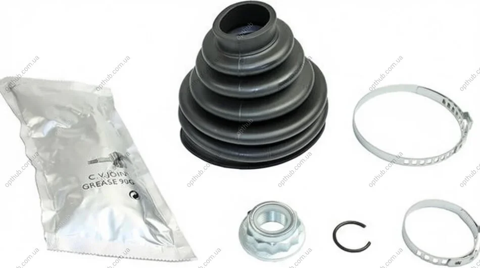 Пильник ШРКШ гумовий + змазка BELLOW SET, DRIVE SHAFT -ua METZGER 751.052 (фото 1)