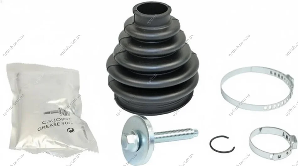 Пильник ШРКШ гумовий + змазка BELLOW SET, DRIVE SHAFT -ua METZGER 751.066 (фото 1)