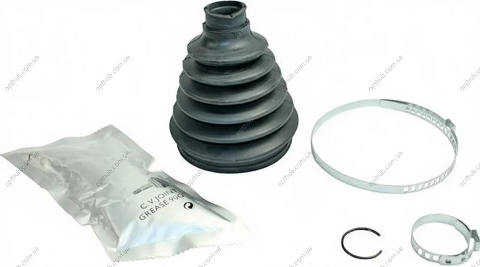 Пильник ШРКШ гумовий + змазка BELLOW SET, DRIVE SHAFT -ua METZGER 751.102 (фото 1)