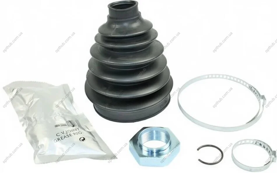 Пильник ШРКШ гумовий + змазка BELLOW SET, DRIVE SHAFT -ua METZGER 751.113 (фото 1)