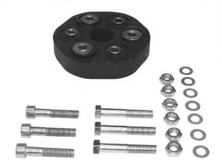 Муфта эластичная резиновая MERCEDES-BENZ 190 (W201), E-CLASS (W124), S-CLASS (W126) METZGER 8073502