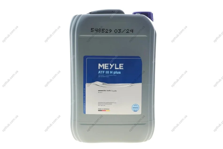 Рідина для автоматичної трансмісії (ATF) MEYLE 014 019 2810 (фото 1)