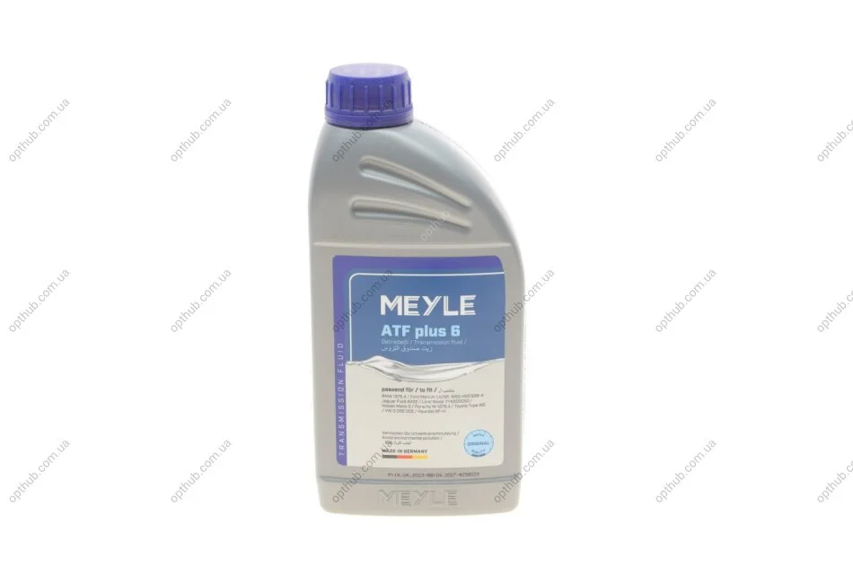 Масло АКПП ATF plus 6 (1L) BMW M 1375.4/VW G 055 005/ZF Lifeguard UA63 MEYLE 014 019 2900 (фото 1)