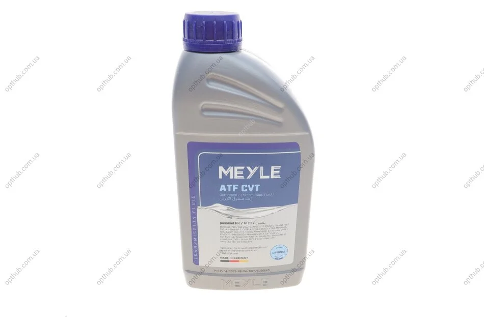 Олива трансмісійна АКПП CVT (1L) MB236.20/VW G 052 180/G 052 516 UA63 MEYLE 014 019 3000 (фото 1)