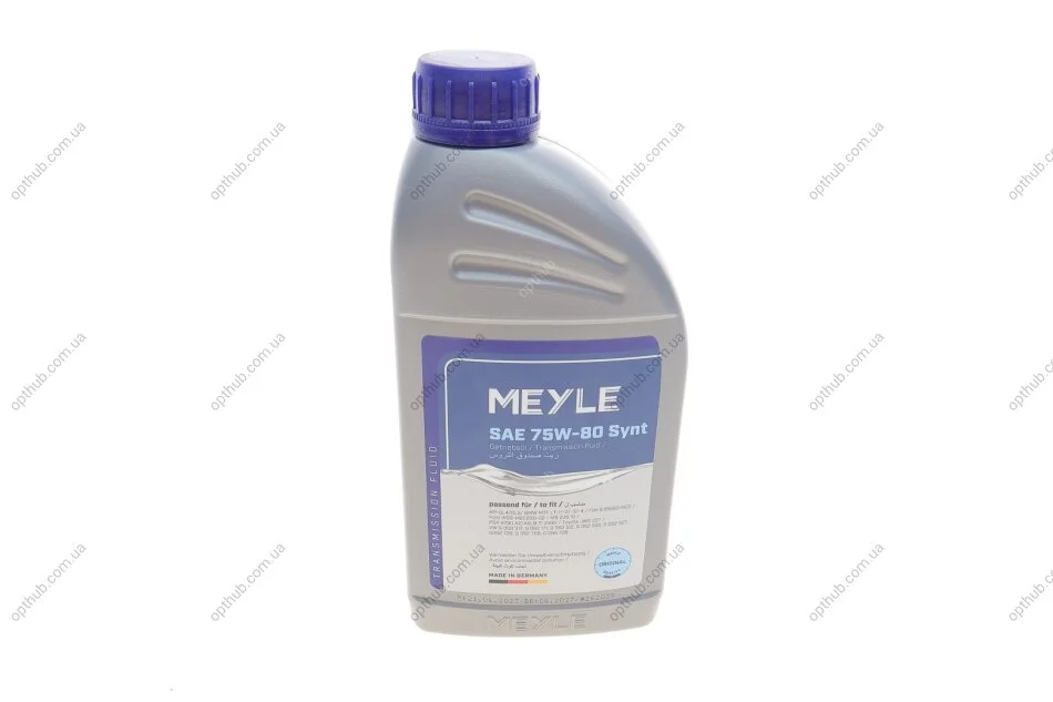 Олива КПП 75W80 (Synt) (1L) MB 235.10 UA63 MEYLE 014 019 3300 (фото 1)