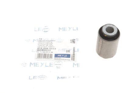 Сайлентблок важеля (заднього/ззаду/всередині) DB (W124/W201/W202/W210) 84- (12x33) UA63 MEYLE 014 035 0043